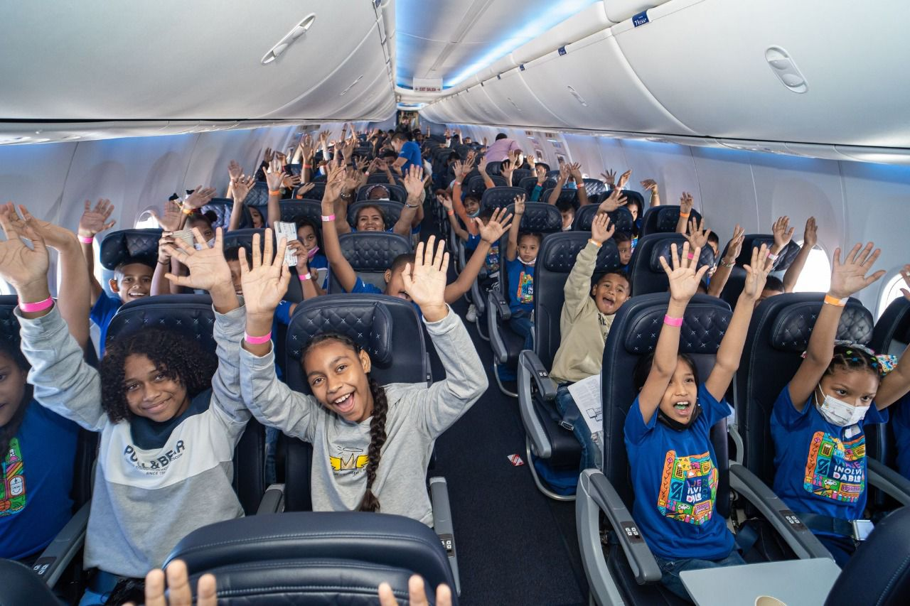Niños panameños cumplieron el sueño de volar en el «viaje inolvidable»
