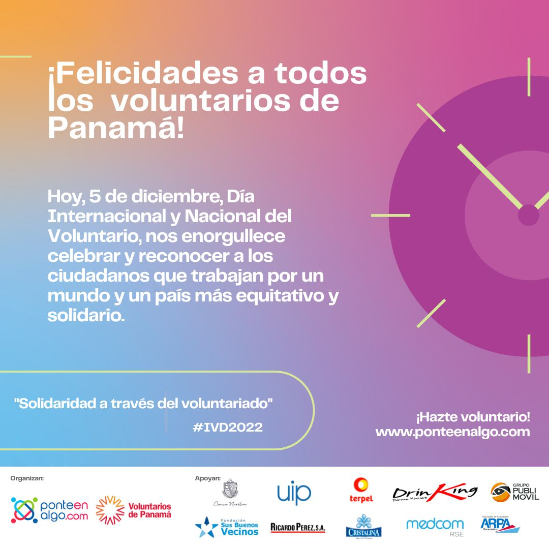 Panamá celebra el Día Internacional de los Voluntarios