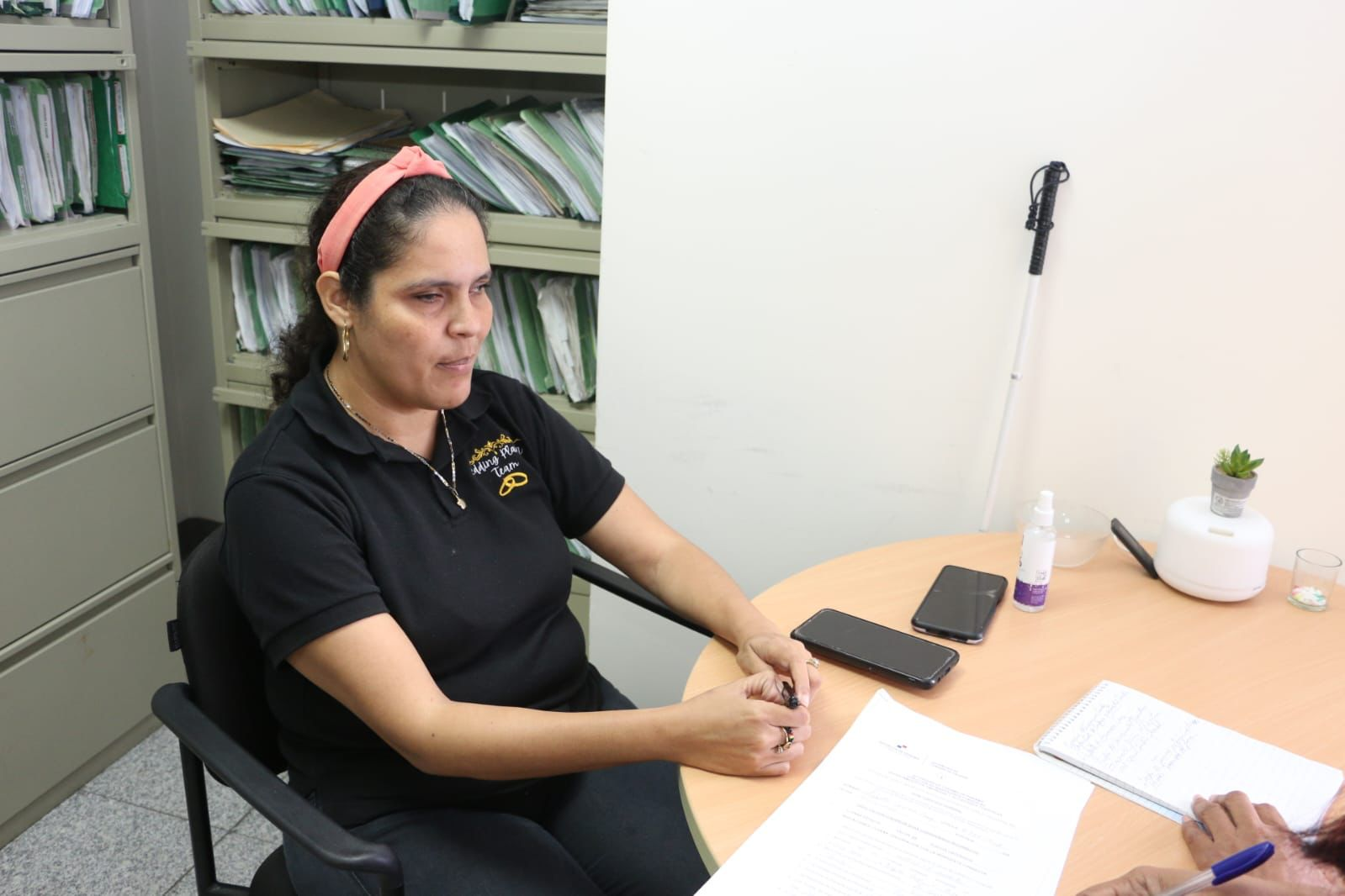 Aspirante a guía con discapacidad visual que registrará en la ATP