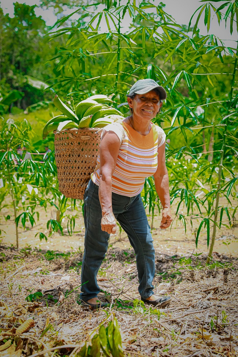 Cristobalina, una mujer que le saca provecho a la Escuela Campo