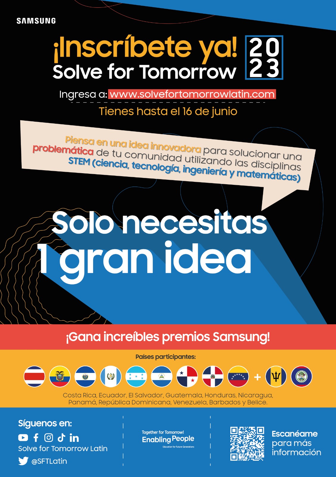 Comenzó el desafío «Solve for Tomorrow 2023», Samsung anuncia la nueva edición