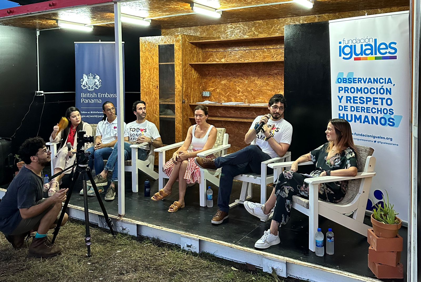 Tour de Derechos Humanos de Fundación Iguales y Tour del Contenedor MAC