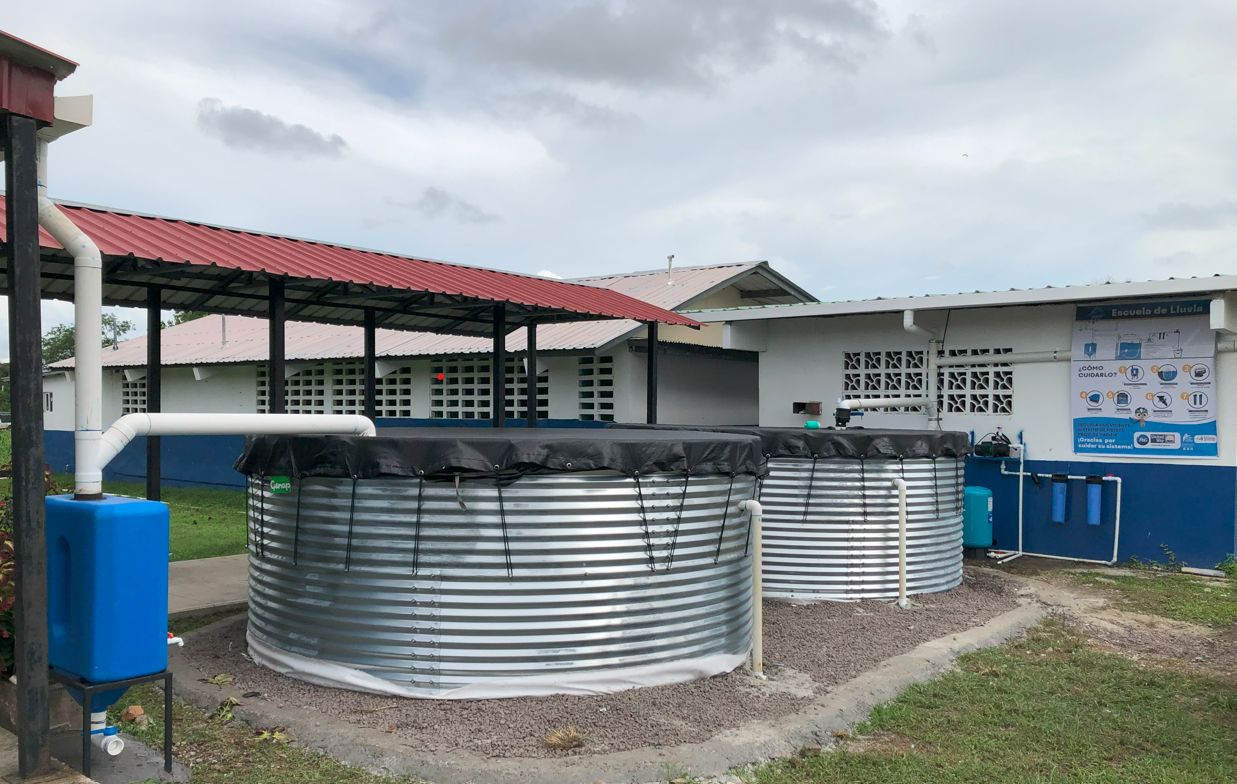 “Escuela de lluvia” en Darién permite acceso al agua a más de 600 habitantes