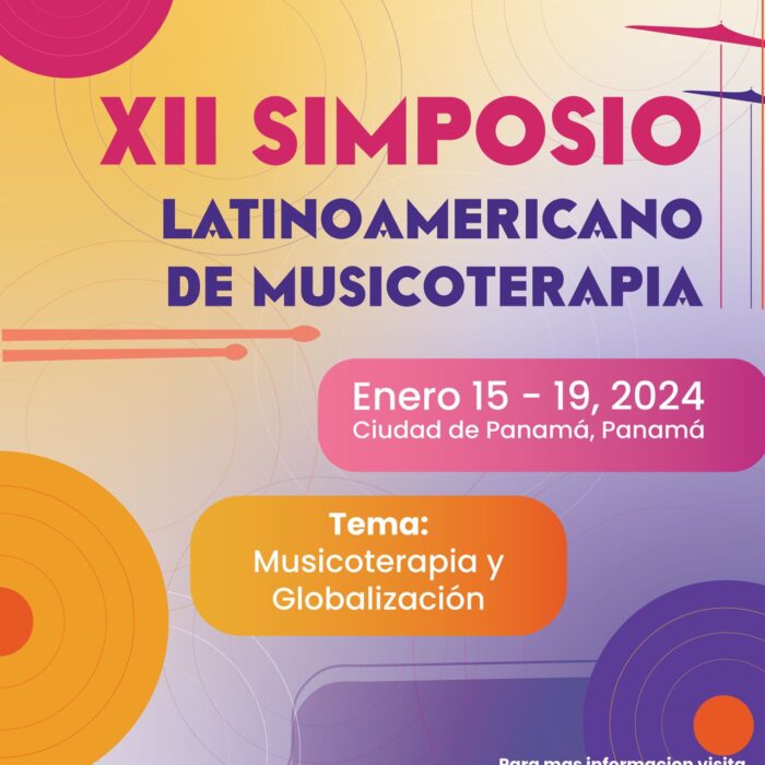 Se realizará el XII Simposio Latinoamericano de Musicoterapia