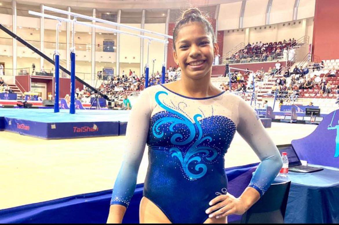 Karla Navas logró oro en la Copa del Mundo en Qatar 2024