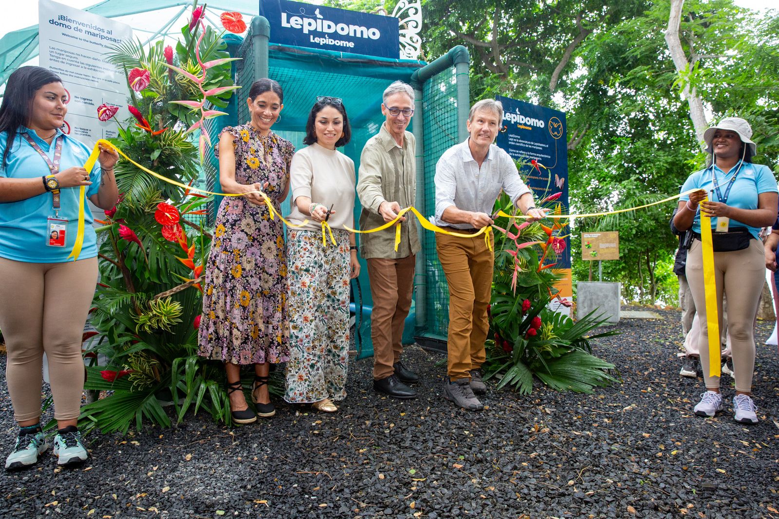 Smithsonian en Panamá inaugura el LepiDomo