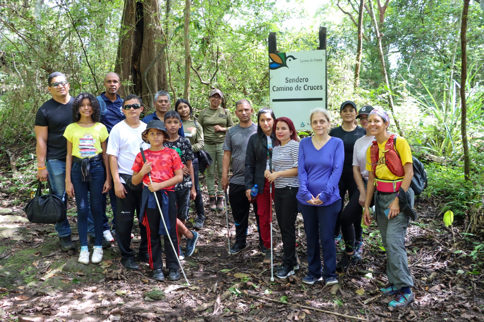 Parque Nacional Camino de Cruces abre paso a la inclusión para el contacto con la naturaleza
