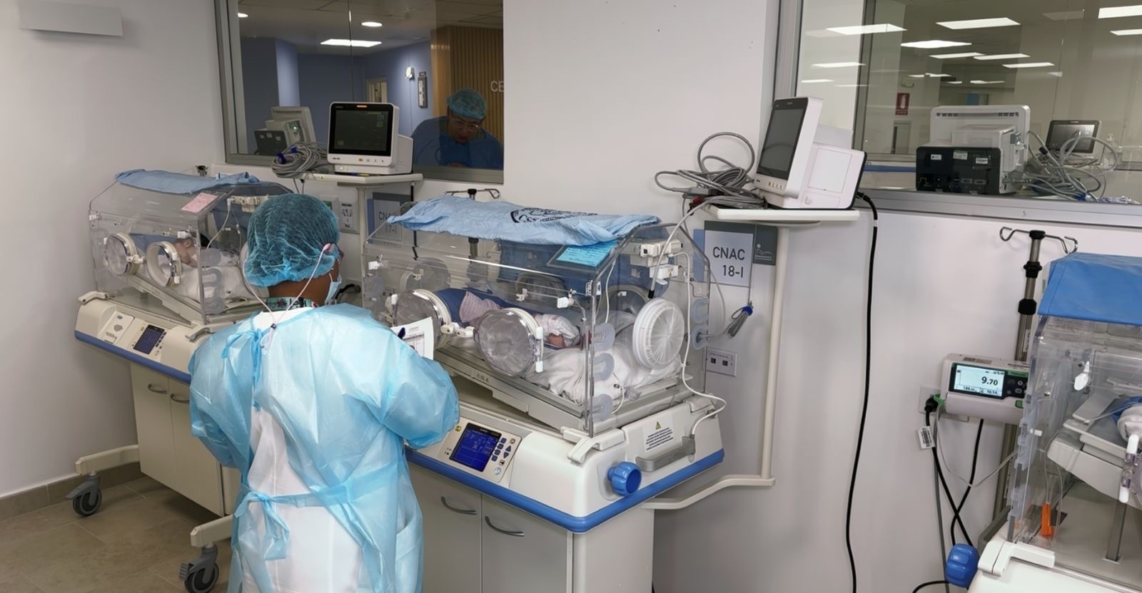 Nace primer bebé en modernas instalaciones de Ciudad de la Salud
