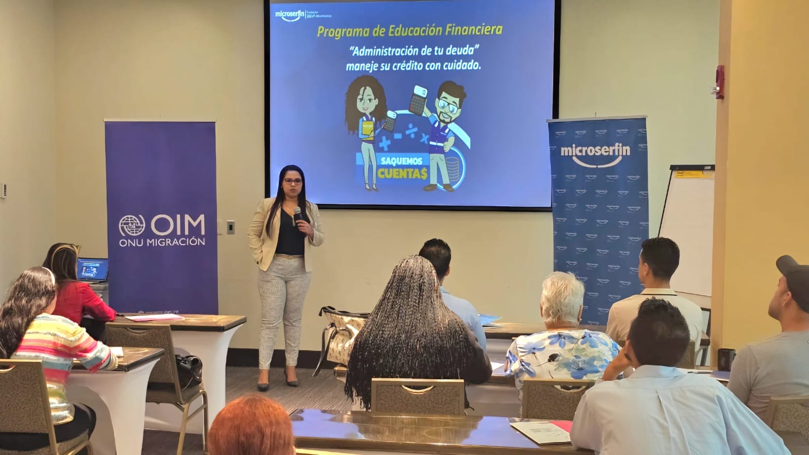 Varios microempresarios se han capacitado en educación financiera con “Saquemos Cuentas”