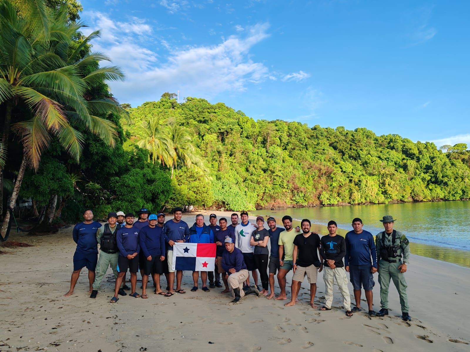 Encuentran la tortuga carey más pequeña en el Parque Nacional Coiba
