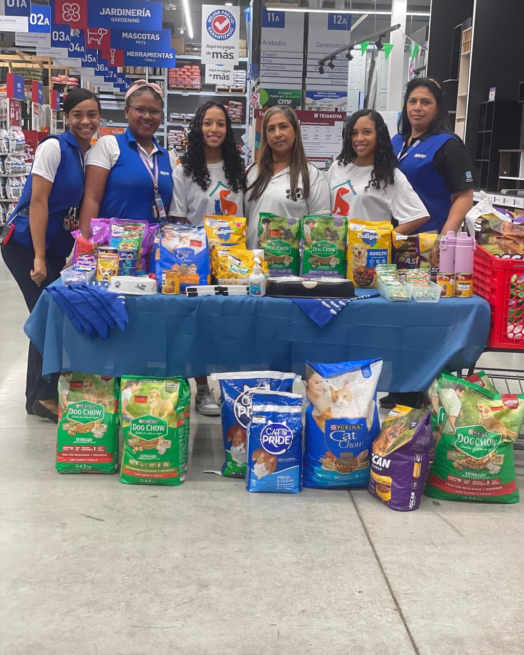 Colecta de alimentos para animales sin hogar