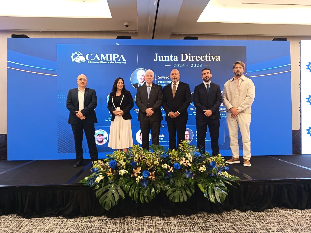 Nueva directiva en la Cámara Minera de Panamá